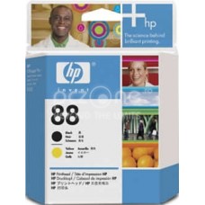 Cartus cerneala HP 88 Black and Yellow Printhead - C9381A
